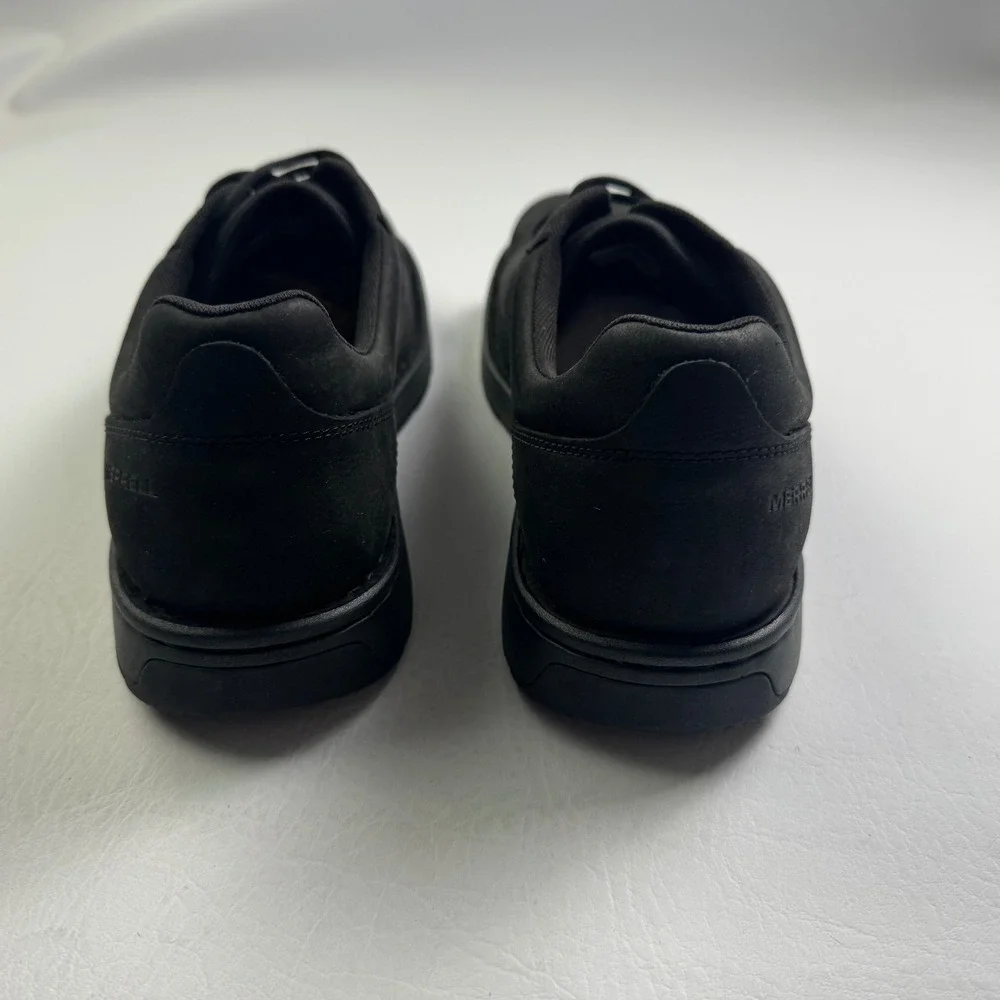 Merrell Mens World Legend 2 Black Leather Oxford Shoes J000849W Wide 11W